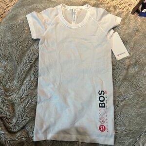 Boston marathon Lululemon swiftly short sleeve